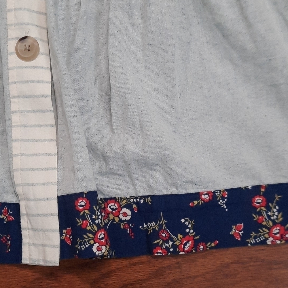 Madewell The New Denim Project Patchwork Skirt - Picture 3 of 4